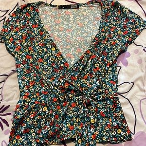 Rebel sugar Floral blouse